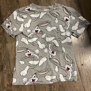 Looney Tunes Bugs Bunny Tee, Men’s XS